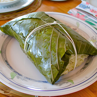 芭蕉叶包排骨