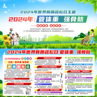 2024年世界骨质疏松日