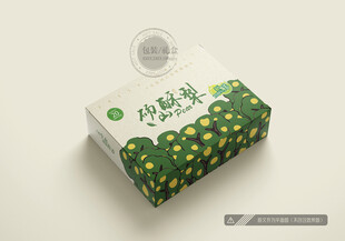 酥梨包装 平面图
