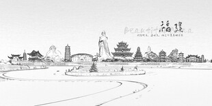 福建线条建筑