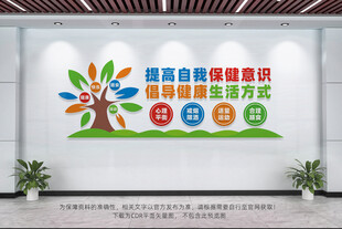 健康教育文化墙