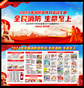 消防宣传栏