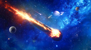 陨石星空