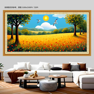乡村油画