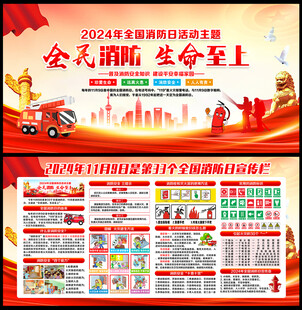 消防安全知识宣传栏