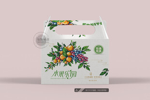 水果包装 平面图