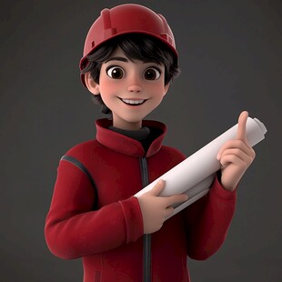 拿图纸的小哥头像