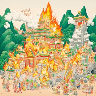 火宫殿插画