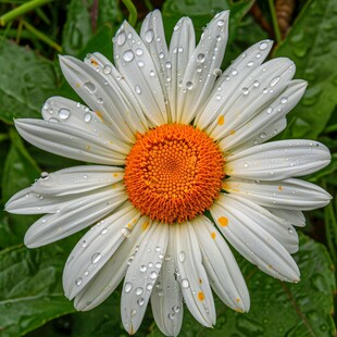 雨后雏菊