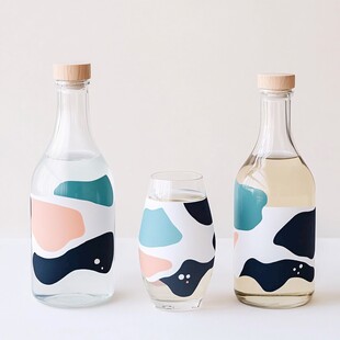 北欧风玻璃瓶