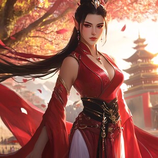 cg绘画作品