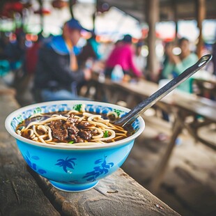 历史餐馆面食牛肉面