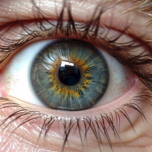 逼真的眼睛