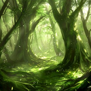 梦幻森林壁纸