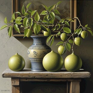 静物写实画