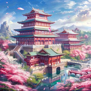 古风仙境天上宫阙