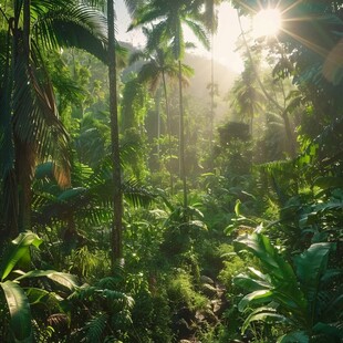 热带雨林模拟场景