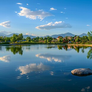 雁栖湖风光