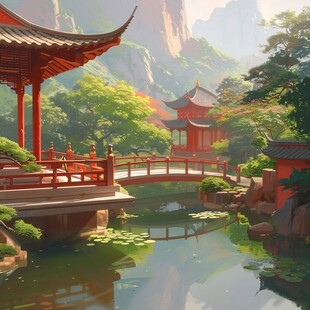 中国风场景