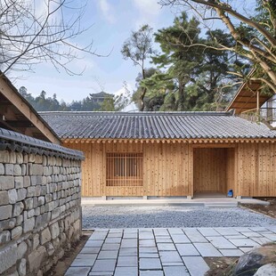 韩国西南地区农家庭院