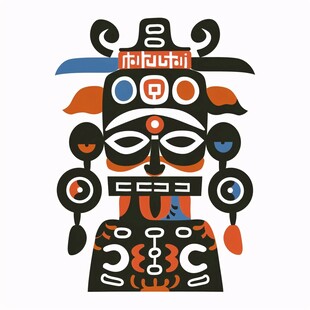 基诺克族人物插画