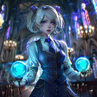 日韩厚涂插画