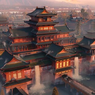 大明宫复原图
