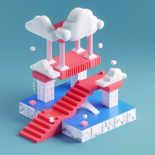 3d立体插画风格
