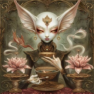 奇幻生物插画
