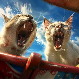 凶残的猫作品