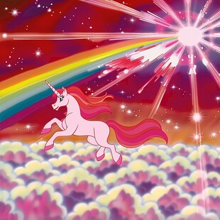 阳光彩虹小白马