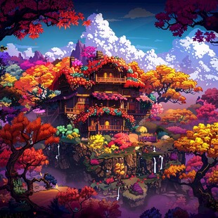 q版场景