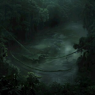 雨林灯光效果