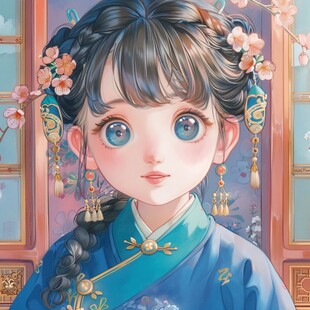 格格头像插画