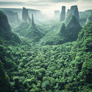 林状喀斯特景观