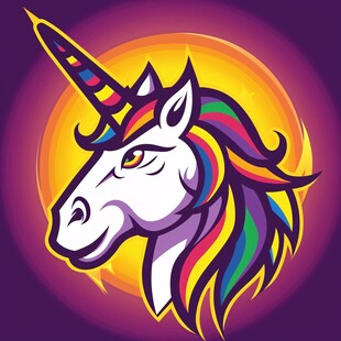 原创独角兽形象