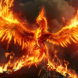 火鸟火凤神火圣火凤凰
