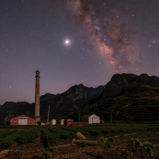 漫云村夜景漫云村星空