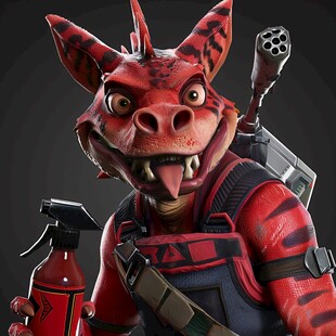 机甲风格龙宝宝