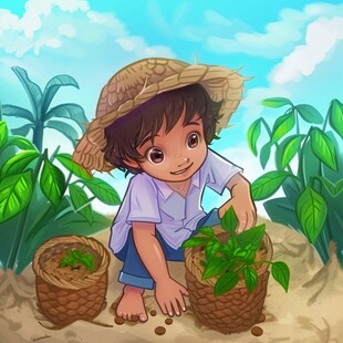开心小农夫头像
