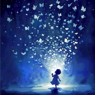 班蝴蝶梦幻光影