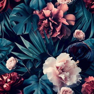 3d立体花卉牡丹