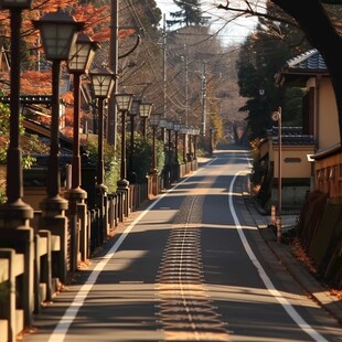 角馆武士住宅街道