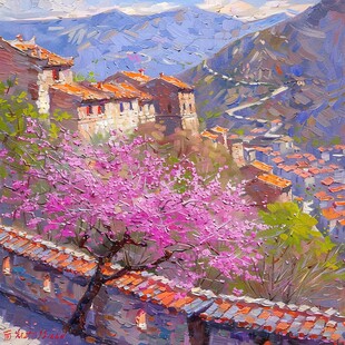 小城之春油画