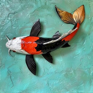 3d立体画金鱼