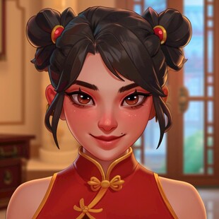 国风女性头像
