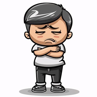 呆萌男孩吉祥物