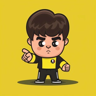 原创卡通小马哥
