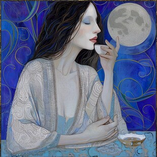 人物装饰画原创