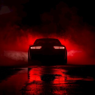 发光的车酷炫车